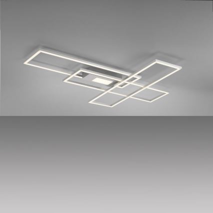 Leuchten Direkt 14693-55 - Plafonnier à intensité variable ASMIN LED/48W/230V + télécommande