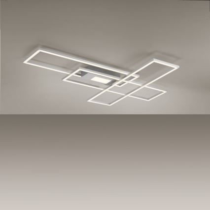 Leuchten Direkt 14693-55 - Plafonnier à intensité variable ASMIN LED/48W/230V + télécommande