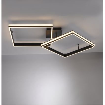 Leuchten Direkt 14700-18- Lustre monté en surface à intensité variable ELIS 2xLED/19W/230V+ Télécommande