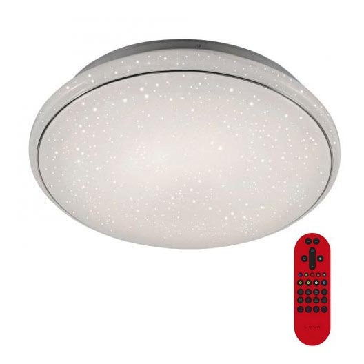 Leuchten Direkt 14744-16 - Plafonnier à intensité variable LED RGB JUPI LOLASMART LED/32W/230V + Télécommande