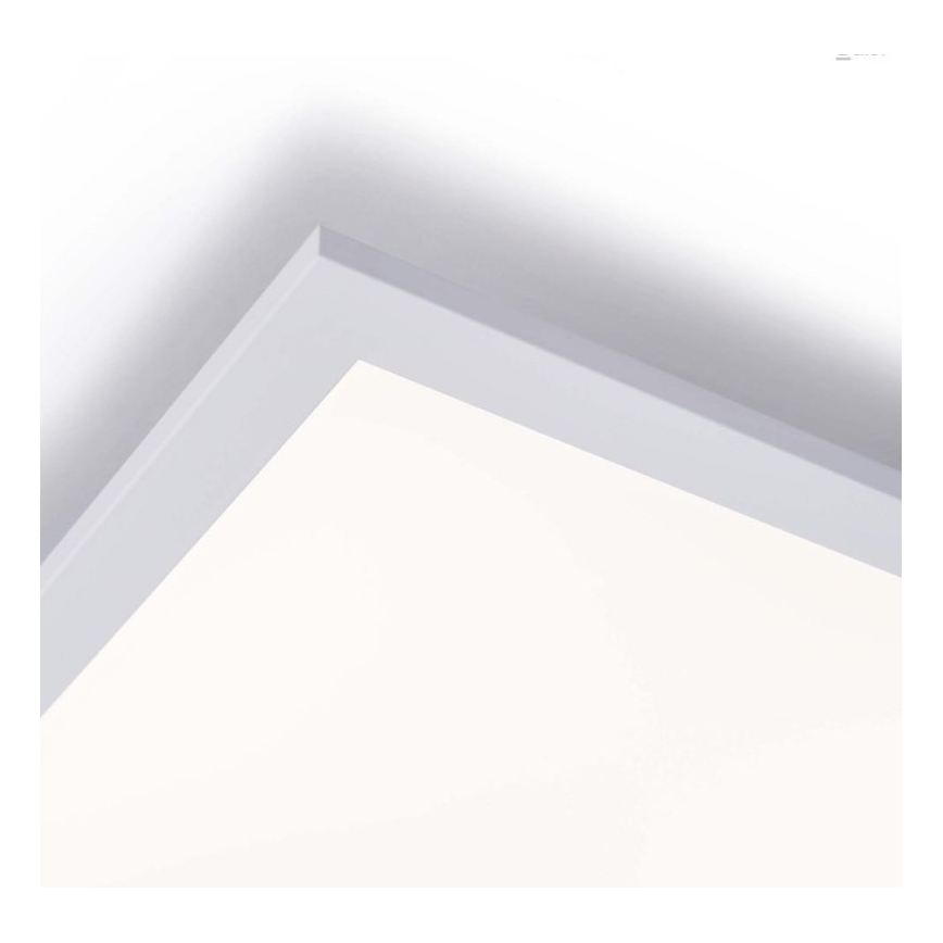 Leuchten Direkt 14757-21- Panneau monté en surface à intensité variable FLAT LED/36W/230V 2700-5000K argenté+ Télécommande