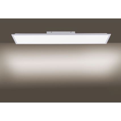 Leuchten Direkt 14757-21- Panneau monté en surface à intensité variable FLAT LED/36W/230V 2700-5000K argenté+ Télécommande