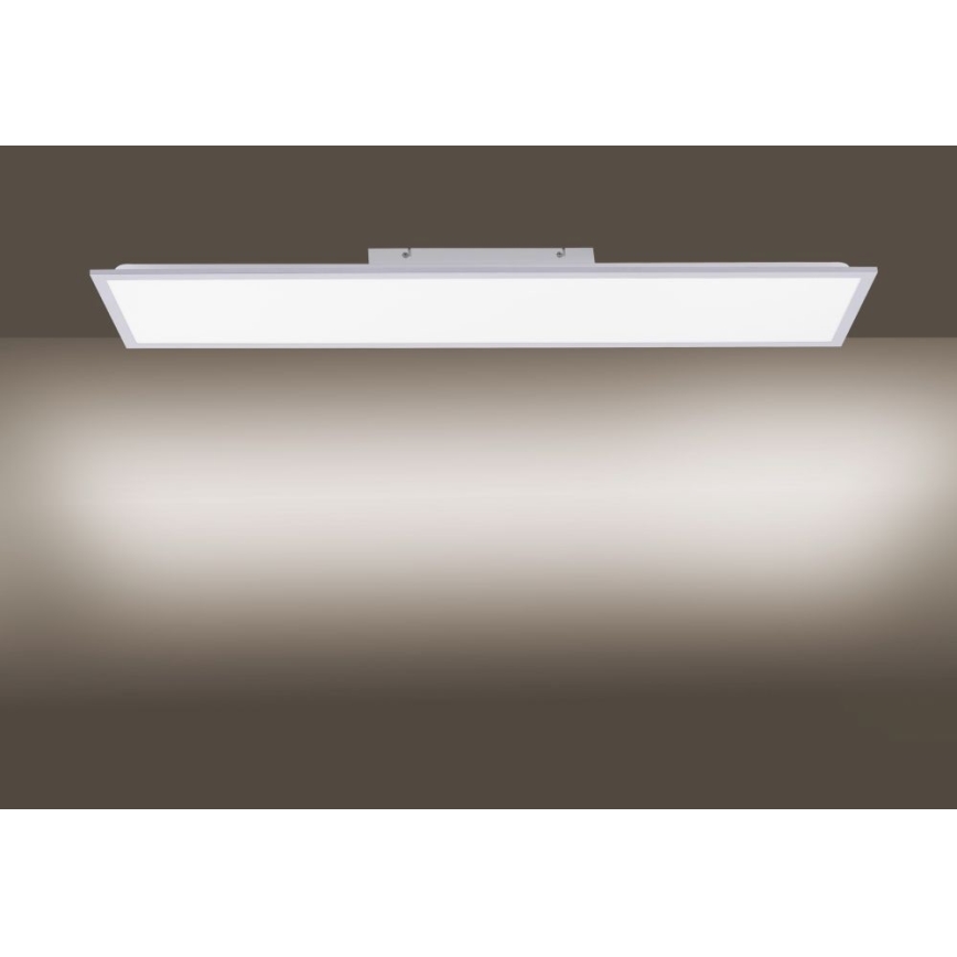 Leuchten Direkt 14757-21- Panneau monté en surface à intensité variable FLAT LED/36W/230V 2700-5000K argenté+ Télécommande