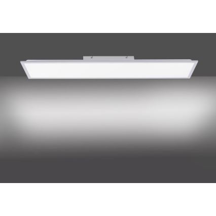 Leuchten Direkt 14757-21- Panneau monté en surface à intensité variable FLAT LED/36W/230V 2700-5000K argenté+ Télécommande