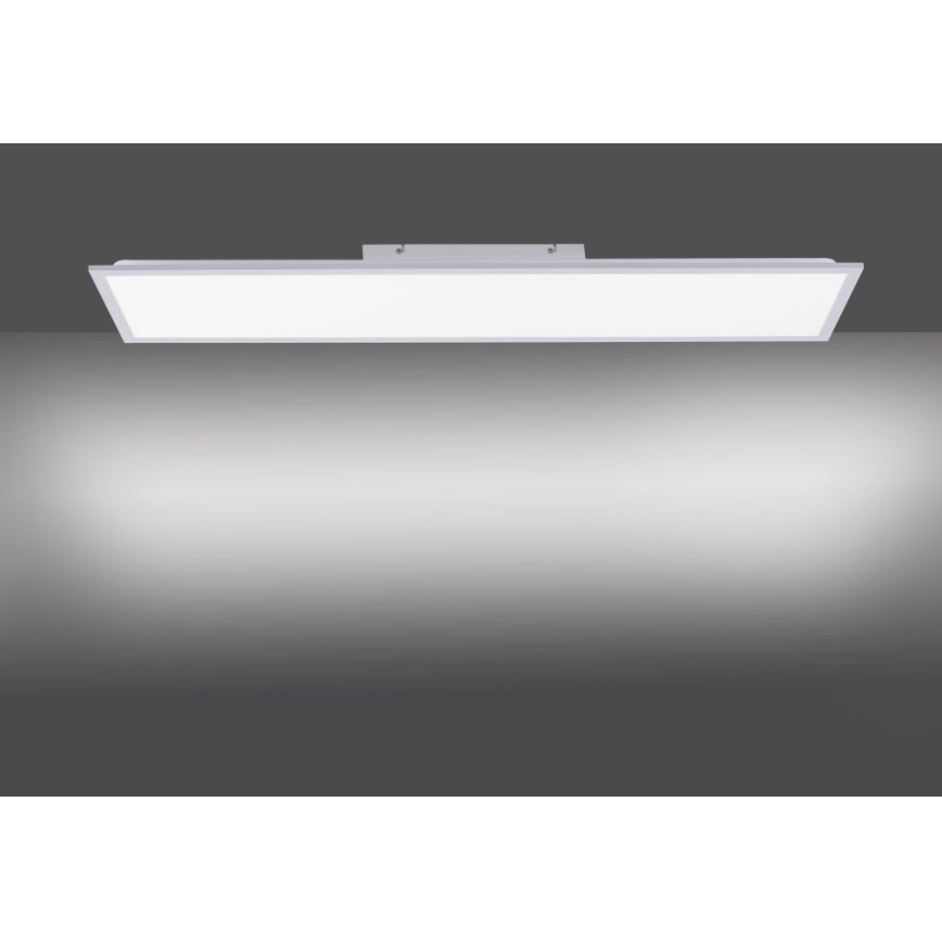 Leuchten Direkt 14757-21- Panneau monté en surface à intensité variable FLAT LED/36W/230V 2700-5000K argenté+ Télécommande