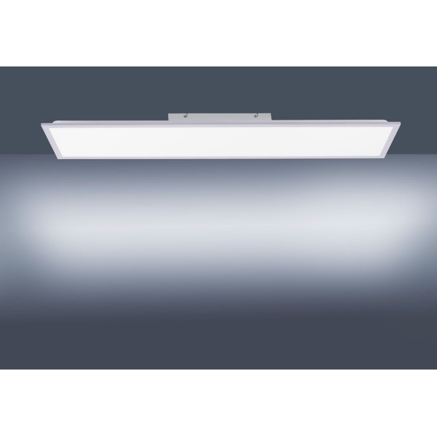 Leuchten Direkt 14757-21- Panneau monté en surface à intensité variable FLAT LED/36W/230V 2700-5000K argenté+ Télécommande