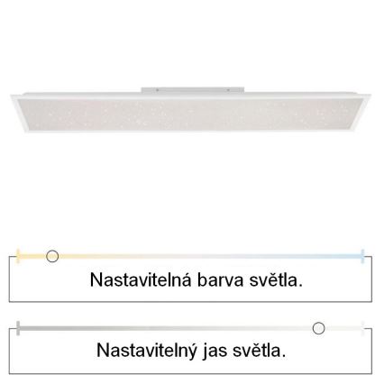 Leuchten Direkt 14762-16 - Luminaire à intensité variable STARRYFLAT LED/36W/230V + Télécommande