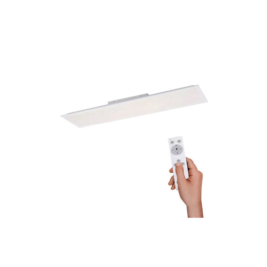 Leuchten Direkt 14762-16 - Luminaire à intensité variable STARRYFLAT LED/36W/230V + Télécommande