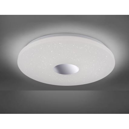 Leuchten Direkt 14822-17 - Plafonnier salle de bain avec un détecteur LAVINIA LED/40W/230V IP44