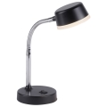 Leuchten Direkt 14825-18 - Lampe de table ENISA 1xLED/3,5W/230V noire