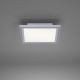 Leuchten Direkt 14850-16 - Plafonnier dimmable LED LED/17W/230V + LED/13W + télécommande