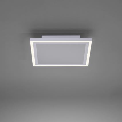 Leuchten Direkt 14850-16 - Plafonnier dimmable LED LED/17W/230V + LED/13W + télécommande