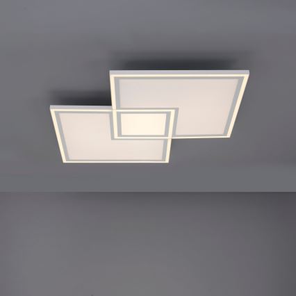 Leuchten Direkt 14855 - 16- Plafonnier LED à intensité variable EDGING LED/51W/230V 2700-5000K + télécommande