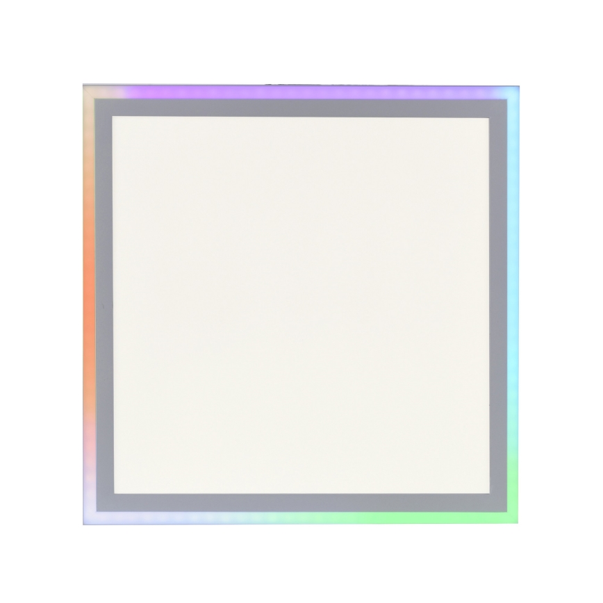 Leuchten Direkt 14900-16 - Plafonnier à intensité variable LED RGB EDGING LED/24W/230V + télécommande