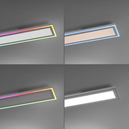 Leuchten Direkt 1490116 - Plafonnier à intensité variable LED RGB EDGING LED/24W/230V