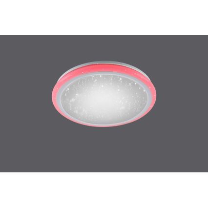 Leuchten Direkt 15220-16 - Luminaire à intensité variable RGB LUISA LED/28W/230V + Télécommande