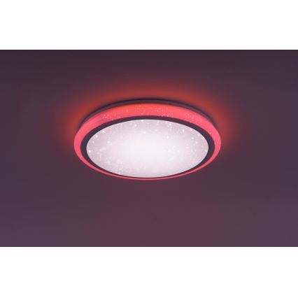 Leuchten Direkt 15220-16 - Luminaire à intensité variable RGB LUISA LED/28W/230V + Télécommande