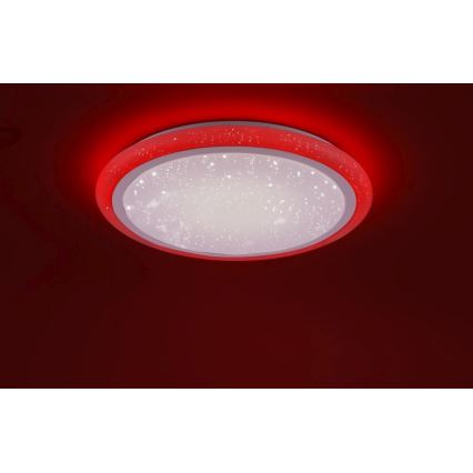 Leuchten Direkt 15230-16 - Plafonnier à intensité variable LED RGB LUISA LED/42W/230V + Télécommande