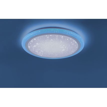 Leuchten Direkt 15230-16 - Plafonnier à intensité variable LED RGB LUISA LED/42W/230V + Télécommande