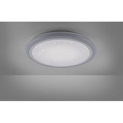 Leuchten Direkt 15230-16 - Plafonnier à intensité variable LED RGB LUISA LED/42W/230V + Télécommande