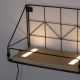 Leuchten Direkt 15276-18 - Étagère avec éclairage LED BOARD 2xLED/1,75W/230V 30 cm eucalyptus