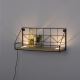 Leuchten Direkt 15277-18 - Étagère avec éclairage LED BOARD 2xLED/1,75W/230V 45 cm eucalyptus