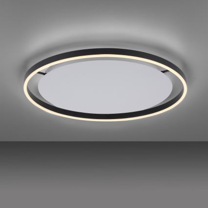 Leuchten Direkt 15392-13 - Plafonnier LED dimmable RITUS LED/28W/230V noir