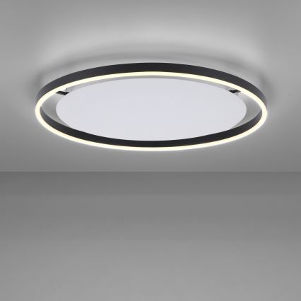 Leuchten Direkt 15392-13 - Plafonnier LED dimmable RITUS LED/28W/230V noir
