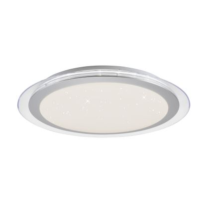 Leuchten Direkt 15411-21- Plafonnier à intensité variable LED RVB CYBA LED/26W/230V +  télécommande