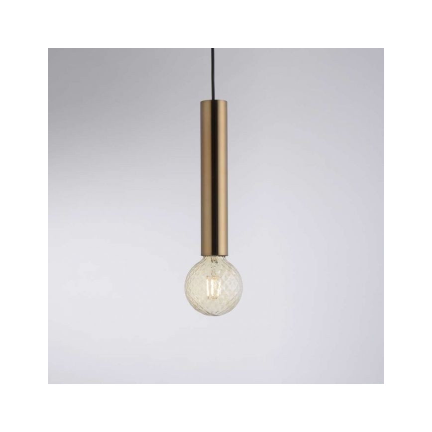 Leuchten Direkt 15618-60 - Suspension filaire BRUNA 3xE27/60W/230V laiton