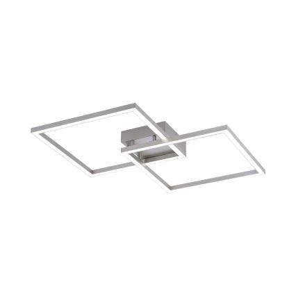 Leuchten Direkt 16429-55 - Plafonnier dimmable LED RGB LOLA 2xLED/12,5W/230V Tuya + télécommande