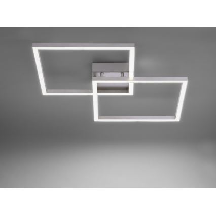 Leuchten Direkt 16429-55 - Plafonnier dimmable LED RGB LOLA 2xLED/12,5W/230V Tuya + télécommande