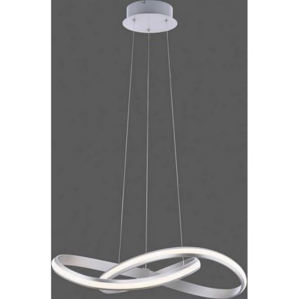 Leuchten Direkt 18432-55 - Suspension filaire RGB à intensité variable MELINDA LED/28W/230V + télécommande