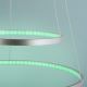 Leuchten Direkt 18460-55 - Suspension filaire LED RVB CIRCLE LED/22,5W/230V + LED/16W + télécommande