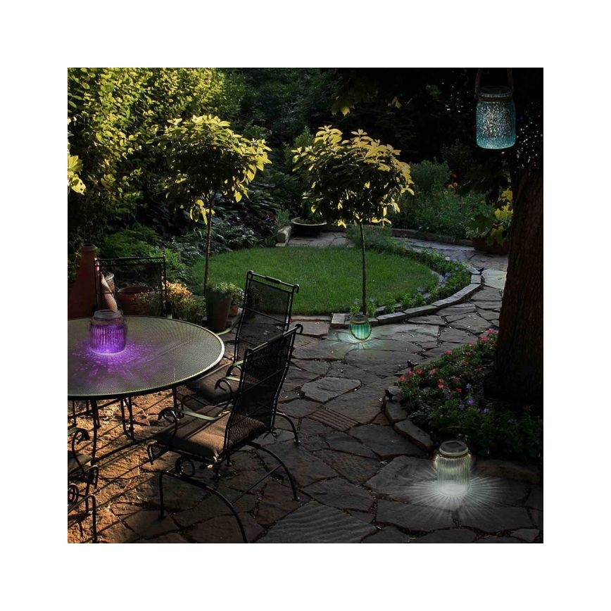 Leuchten Direkt 19881-70 - Lampe solaire SOLAR LED/0,06W/1,2V 600 mAh IP44