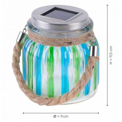 Leuchten Direkt 19881-70 - Lampe solaire SOLAR LED/0,06W/1,2V 600 mAh IP44