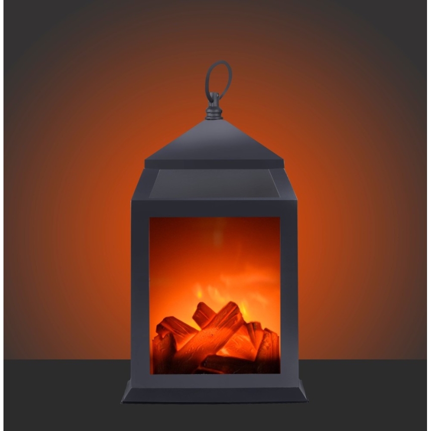 Leuchten Direkt 86220-18 - Lanterne décorative CHIMNEY LED/0,6W/3xAAA