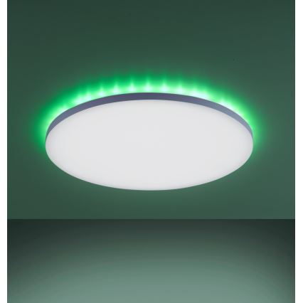 Leuchten Direkt- Luminaire à intensité variable LED RGBW GUSTAV LED/20,3W/230V + LED/1,8W 2700-5000K + Télécommande