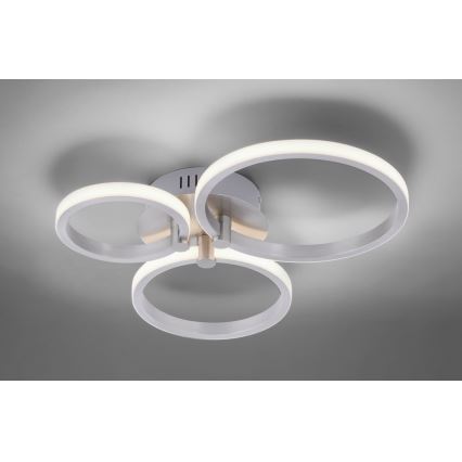 Leuchten Direkt 12110-55 - Plafonnier LED JOHANNA à montage en saillie LED/4,5W/230V+LED/6W+LED/7,5W