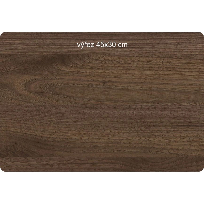 Li-Go 23654 - Décoration de table LED à intensité variable LED/12W/230V 20x22 cm noyer/motif mousseux