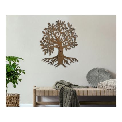 Li-Go 5739/DUB2 - Décoration murale LED à intensité variable LED/10W/230V 68x80 cm chêne