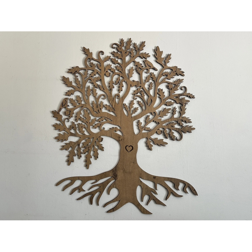 Li-Go 5739/DUB2 - Décoration murale LED à intensité variable LED/10W/230V 68x80 cm chêne