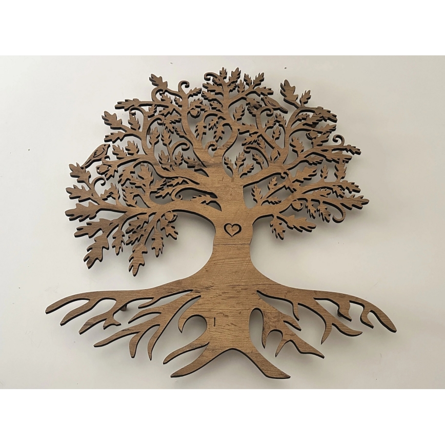 Li-Go 5739/DUB2 - Décoration murale LED à intensité variable LED/10W/230V 68x80 cm chêne