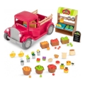 Li'l Woodzeez - Lot de jouets camion de fermier avec stand de nourriture 3xAAA