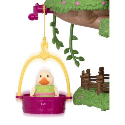 Li'l Woodzeez - Lot de jouets FAMILY TREEHOUSE maison d'arbre