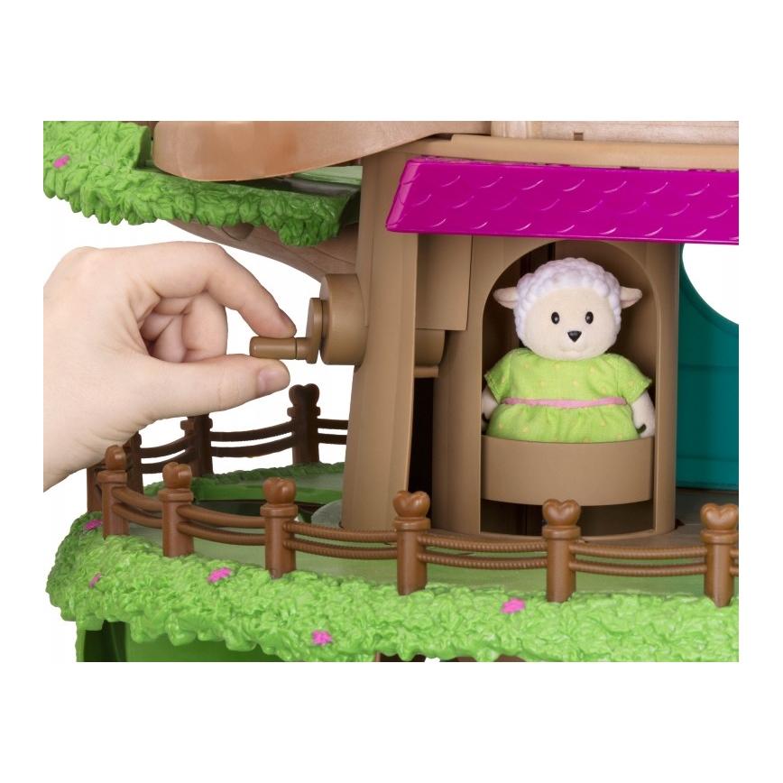 Li'l Woodzeez - Lot de jouets FAMILY TREEHOUSE maison d'arbre