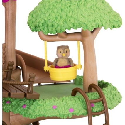 Li'l Woodzeez - Lot de jouets FAMILY TREEHOUSE maison d'arbre