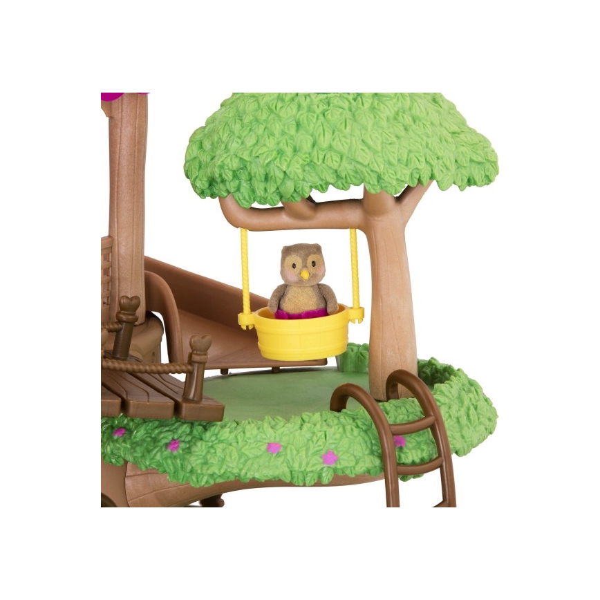 Li'l Woodzeez - Lot de jouets FAMILY TREEHOUSE maison d'arbre