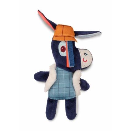 Lilliputiens - Livre textile pour enfants l'âne Ignác à la ferme