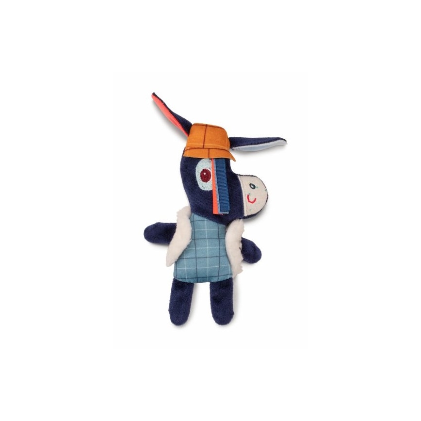 Lilliputiens - Livre textile pour enfants l'âne Ignác à la ferme